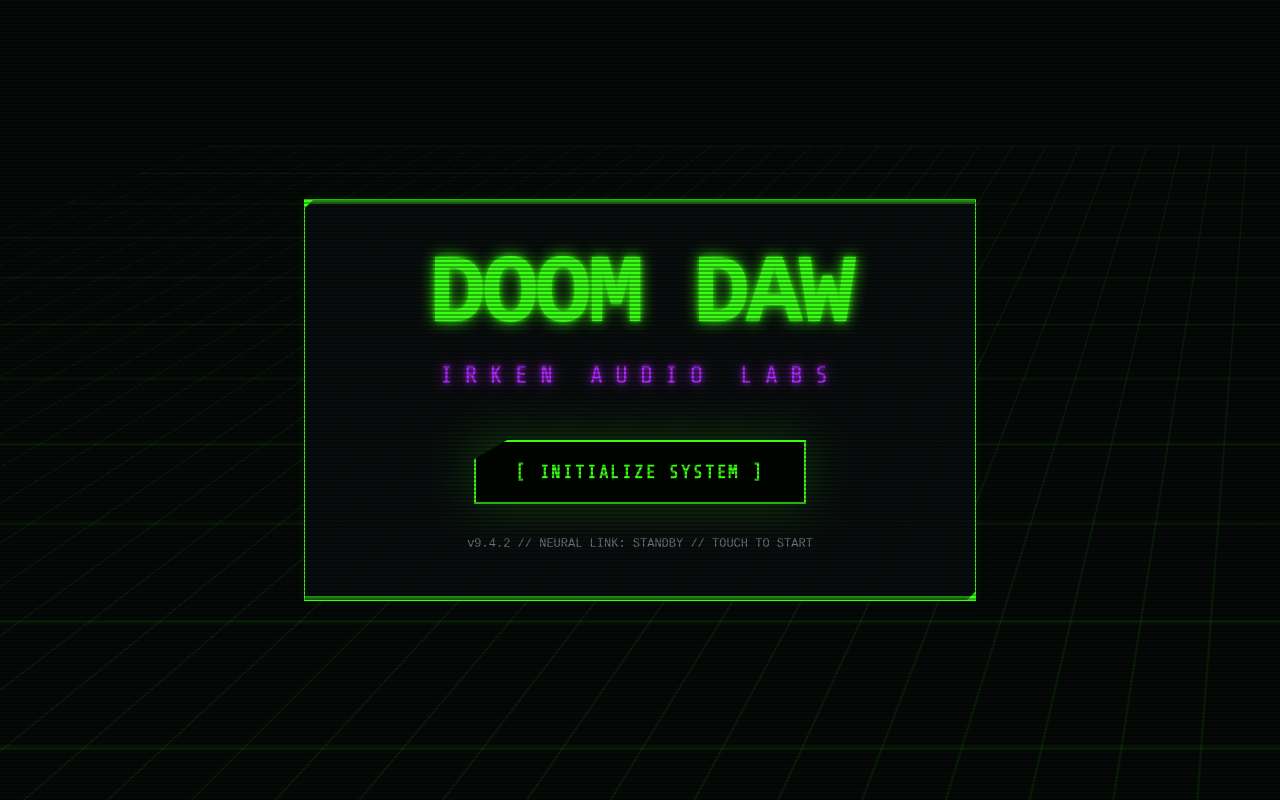 DAW Ivader — the page as it looks right now